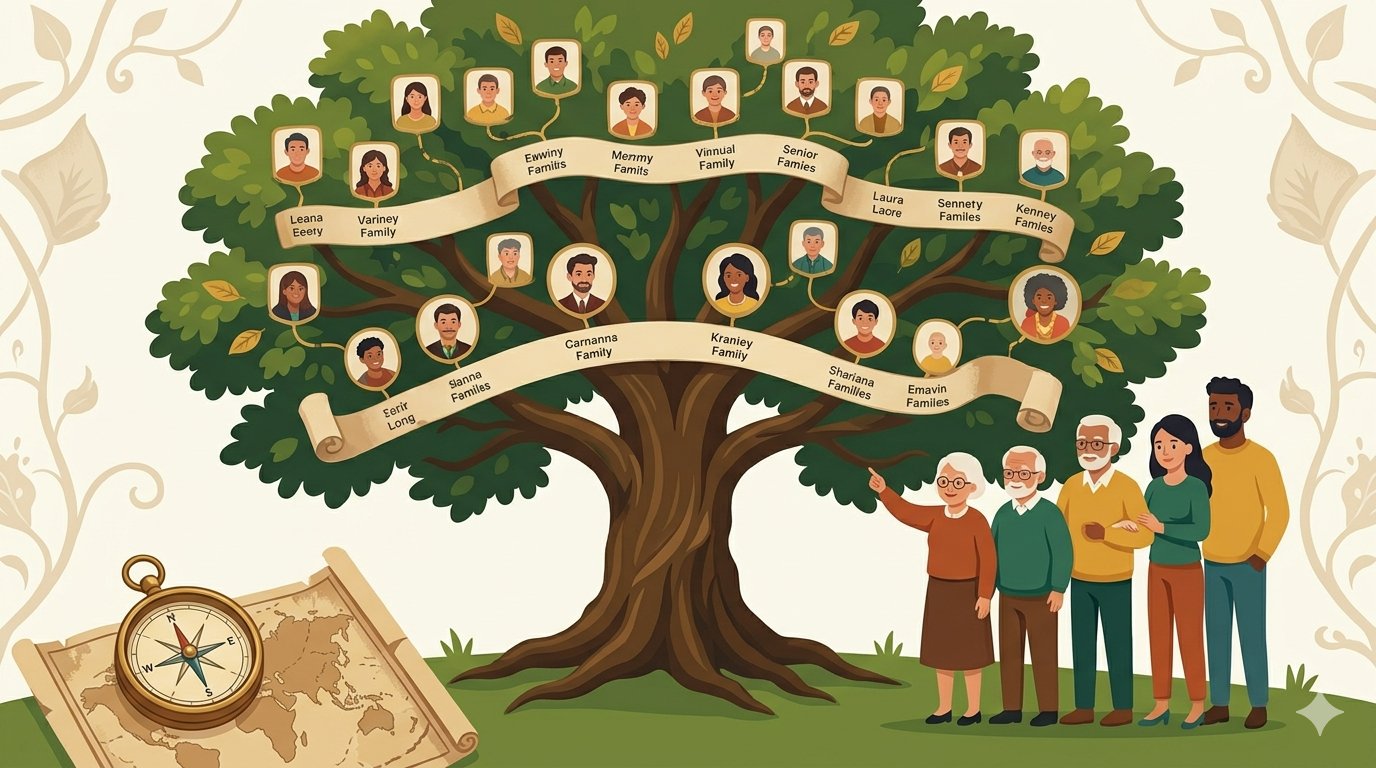 How to make a family tree